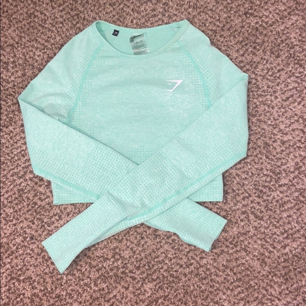 CROP GYMSHARK TOP!!
